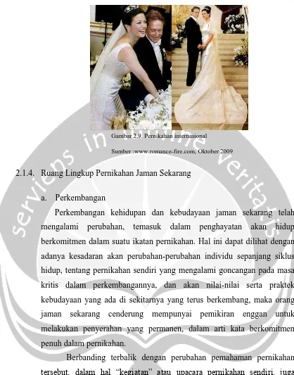 Gambar 2.9. Pernikahan internasional 