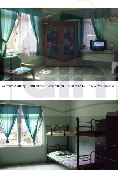 Gambar 7: Ruang Tamu Rumah Perlindungan Sosial Wanita, RSKW “Mulya Jaya” 