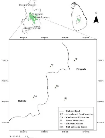 Figure 1. Map of the study area
