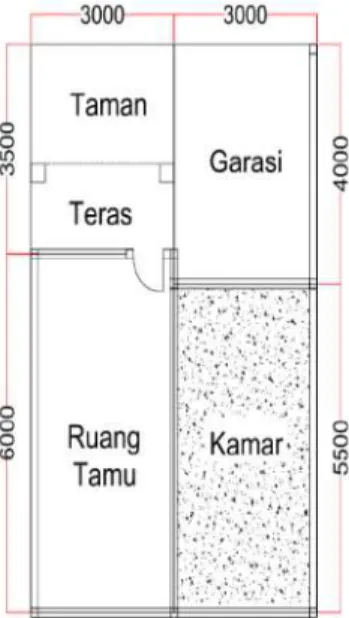 Gambar 5.3  Siteplan galeri Batik Dayatri