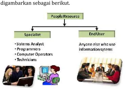 Gambar 2.4. Sumber Daya Manusia Sistem Informasi Manajemen