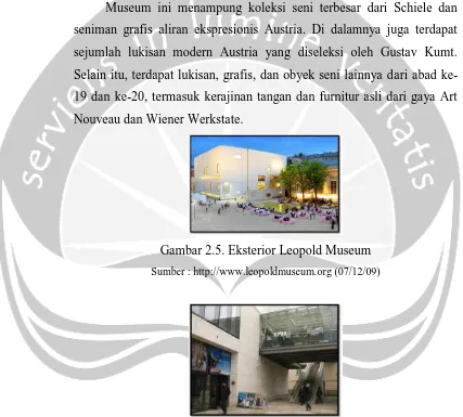 Gambar 2.5. Eksterior Leopold Museum 