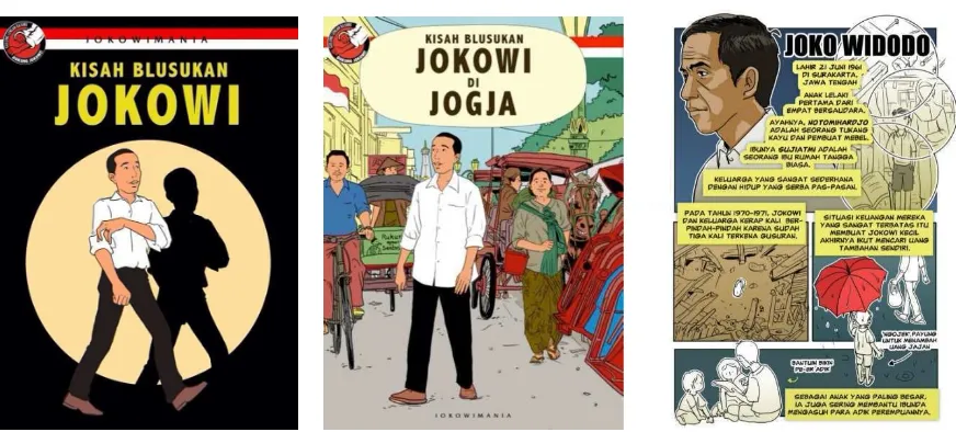 Gambar Jokowi ala Tintin dan Komik Jokowi  