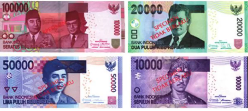 Gambar 3.3.  Uang Kertas