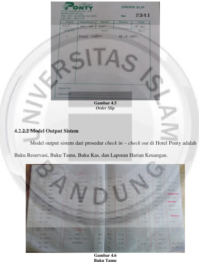 Gambar 4.5  Order Slip 