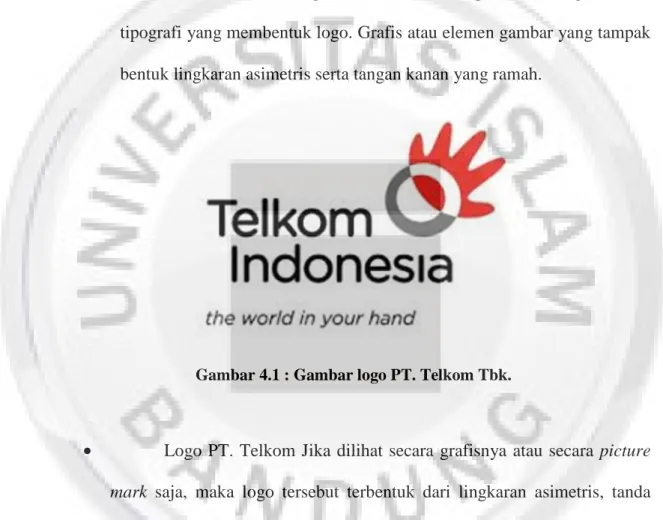 Gambar 4.1 : Gambar logo PT. Telkom Tbk. 