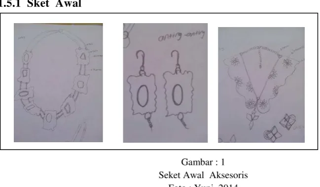 Gambar : 1 Seket Awal  Aksesoris 