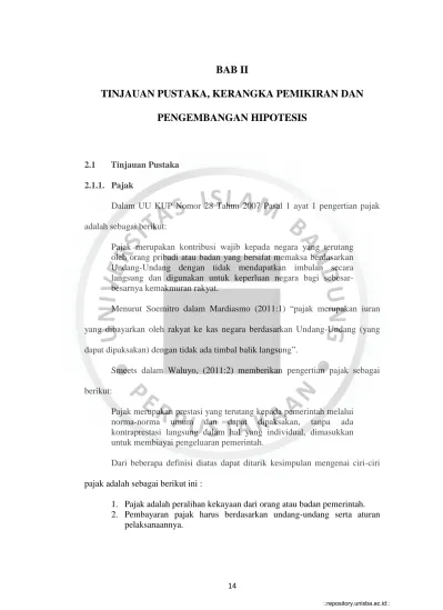 Tinjauan Pustaka Kerangka Pemikiran Dan Pengembangan Hipotesis 7151