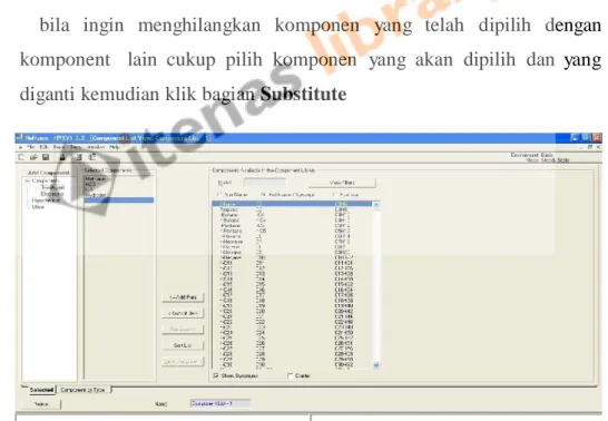 Gambar 2. 3. Jendela Component view list  ( Sumber : Hartono (2012) 