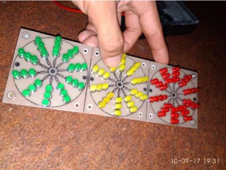 Gambar 6. Modul lampu 3 warna. 