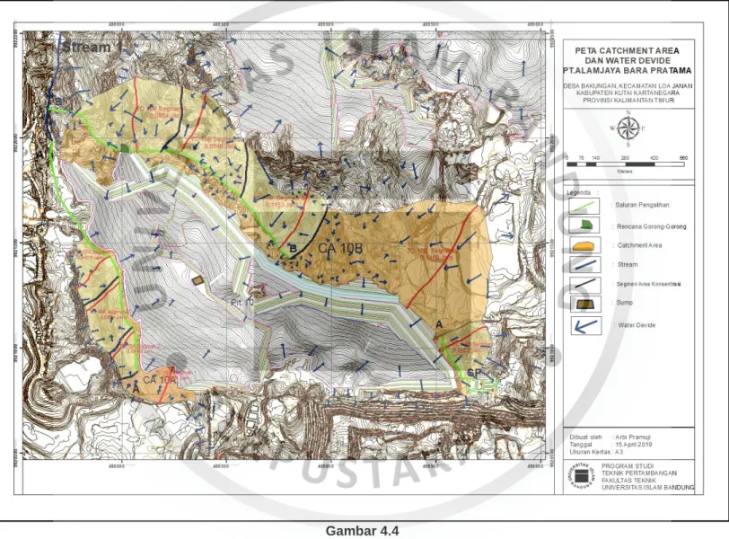 Gambar 4.4  Peta Catchment Area