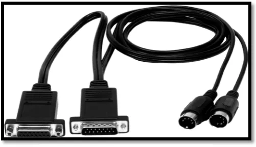 Gambar 6: Kabel jack serial to PC  