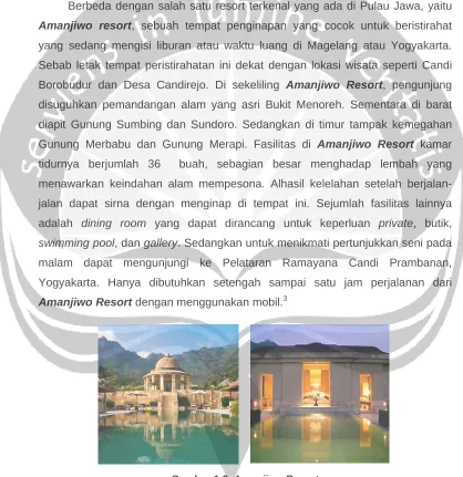 Gambar 1.2. Amanjiwo Resort 