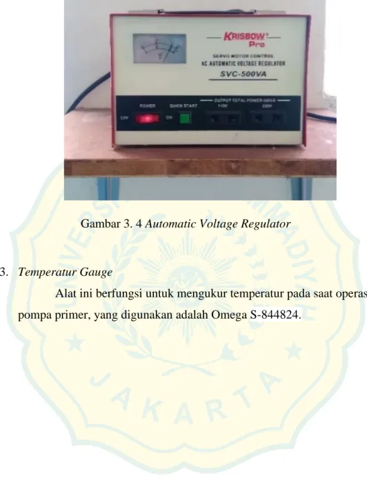 Gambar 3. 4 Automatic Voltage Regulator 