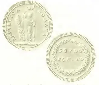 Fig. 40. — Rc)MAN Replblic, scudii, \r,ir \ 11 jiycHil "~