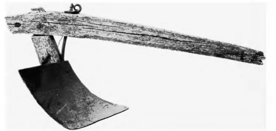 FIGURE 5.—John Deere plow, one of the three plows made by Deere in 1838. (Catalog No. 42.) 