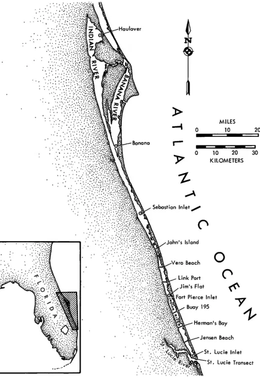 FIGURE 1.—Sampling localities. 