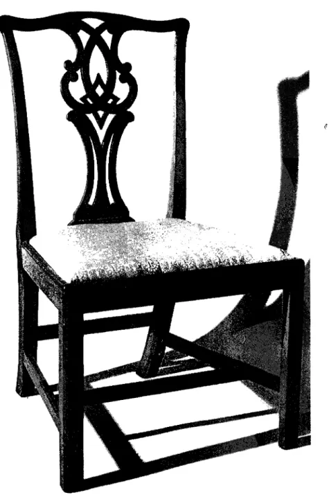 Figure Six -- Side Chair, Diamond Splat,  Walnut, England, Ca.  1750­