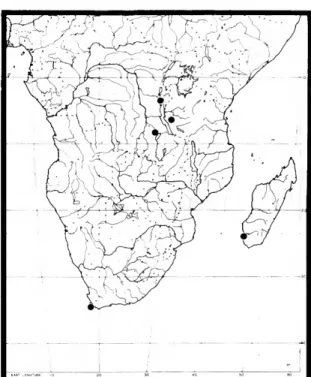 FIGURE 35.—Distribution map of Setacera multicolor.