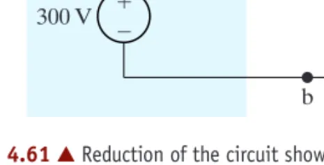 Figure 4.60  The circuit for Example 4.12.