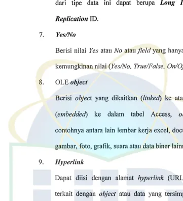 tabel Access, 