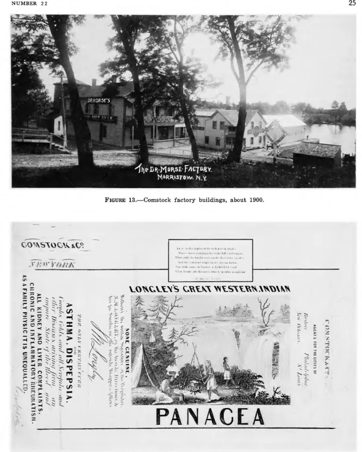 FIGURE 13.—Comstock factory buildings, about 1900. 