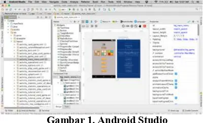 Gambar 1. Android Studio 