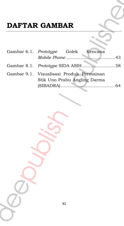 Gambar 6.1.   Prototype  Golek  Kencana 