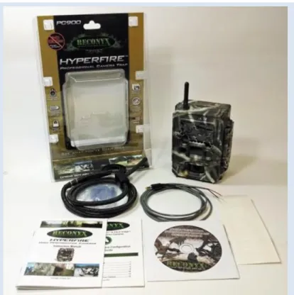 Figure 5.2.  The PC900C Cellular HyperFire Professional HO Covert  IR (Photo from Reconyx website)