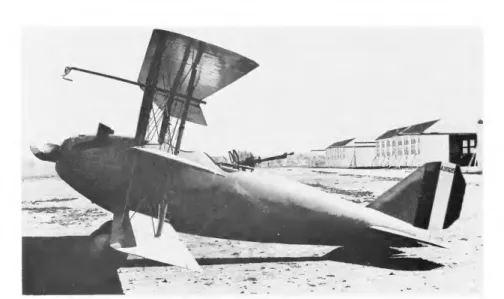 FIGURE 13.-Curtiss-Kirkham 18-T Wasp triplane, about 1919, with Curtiss K-12  engine, 1918