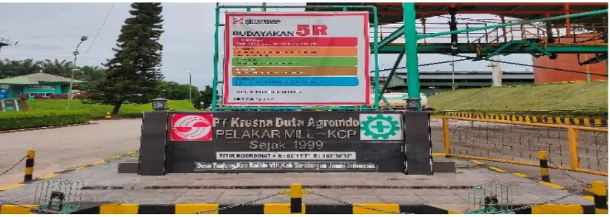 Gambar 1. PKS PT. Kresna Duta Agroindo Pelakar-Mill