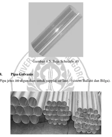Gambar 6.6. Pipa Galvanis 