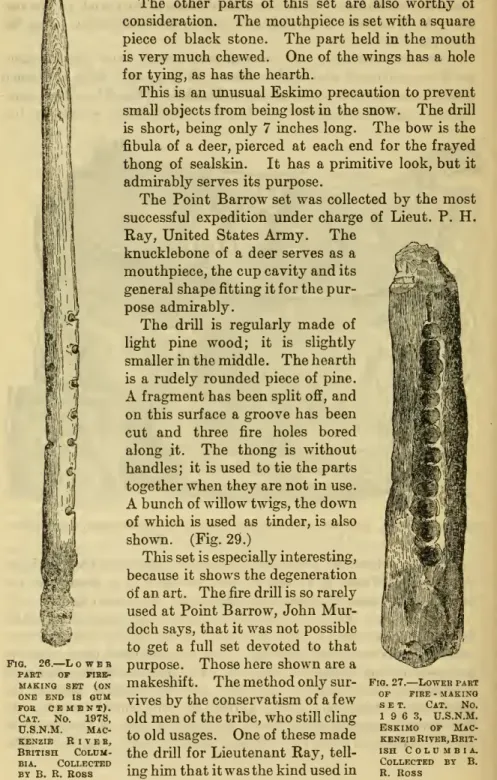 Fig. 26. — L o w B B part of  pibb-making set (on one end is gum fob cement).