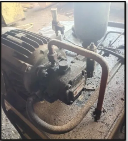 Gambar 2.10 Pump Hydraulic Beserta Motor 