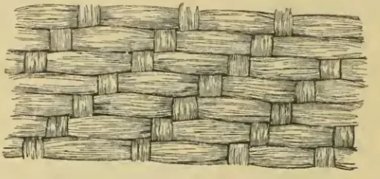 Fig. 15.— Fabric from the ancient pottery of Alabama.
