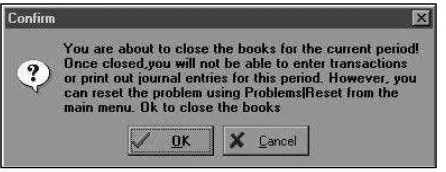 Figure 14:  Closing En tries 