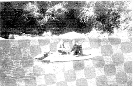 Figure 8.  Peter W. Glynn and Ian G. Macintyre preparing  for a dive  at the Uva  Island study reef