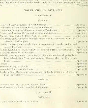 TABLE OF DISTRIBUTION.