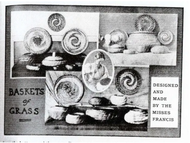 Fig. 27 Illustration from “How to Make Baskets” by Mary Evans Francis  The House Beautiful, March 1904, p