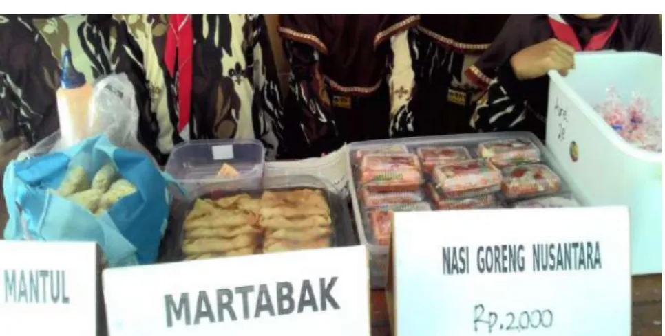 Gambar 1: Makanan halal Dokumen Penulis 