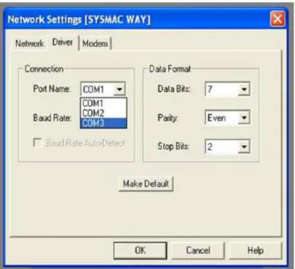 Gambar 42. Setting Driver Network Type 