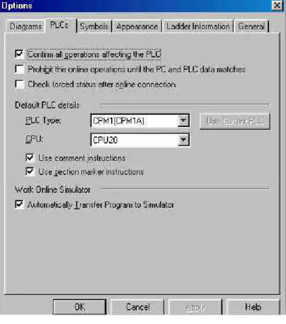 Gambar 27. Dialog Box Options 