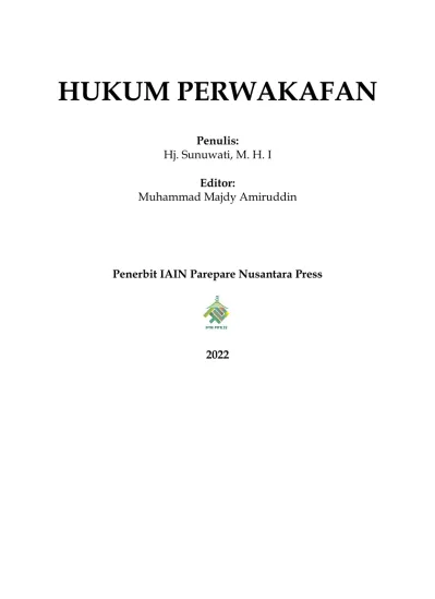 KELEMAHAN DAN TANTANGAN WAKAF DI INDONESIA