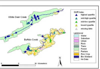Figure 6. Frontier concept showing the distinction between rural and urban regions and where Community A currently is compared to where it could be (regional curve).