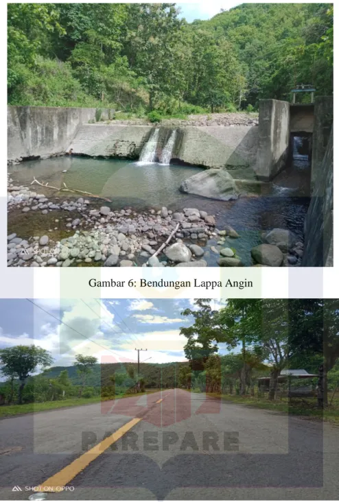 Gambar 6: Bendungan Lappa Angin 