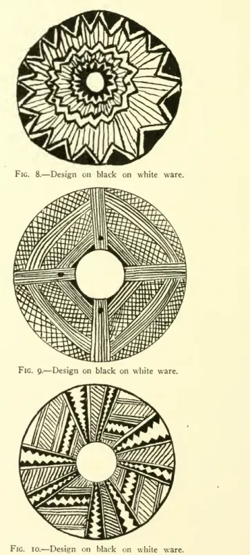 Fig. 8. — Design on black on white ware.