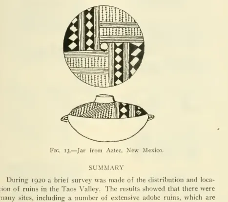 Fig. 13. — Jar from Aztec, New Mexico.