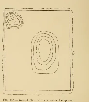 Fig. 120. — Ground plan of Sweetwater Compound
