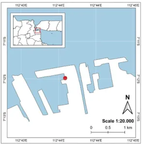 Figure 1. Sampling Location at Tanjung Perak Port