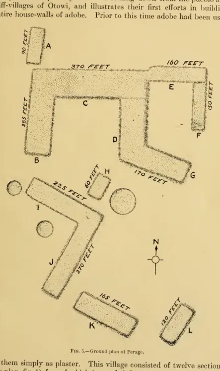 Fig. 5.— Ground plan of Perage.